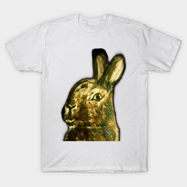 Intriguing Hare T-Shirt by YollieBeeArt